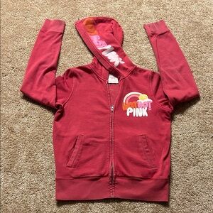 Vintage Victoria’s Secret PINK Zip Up Hoodie